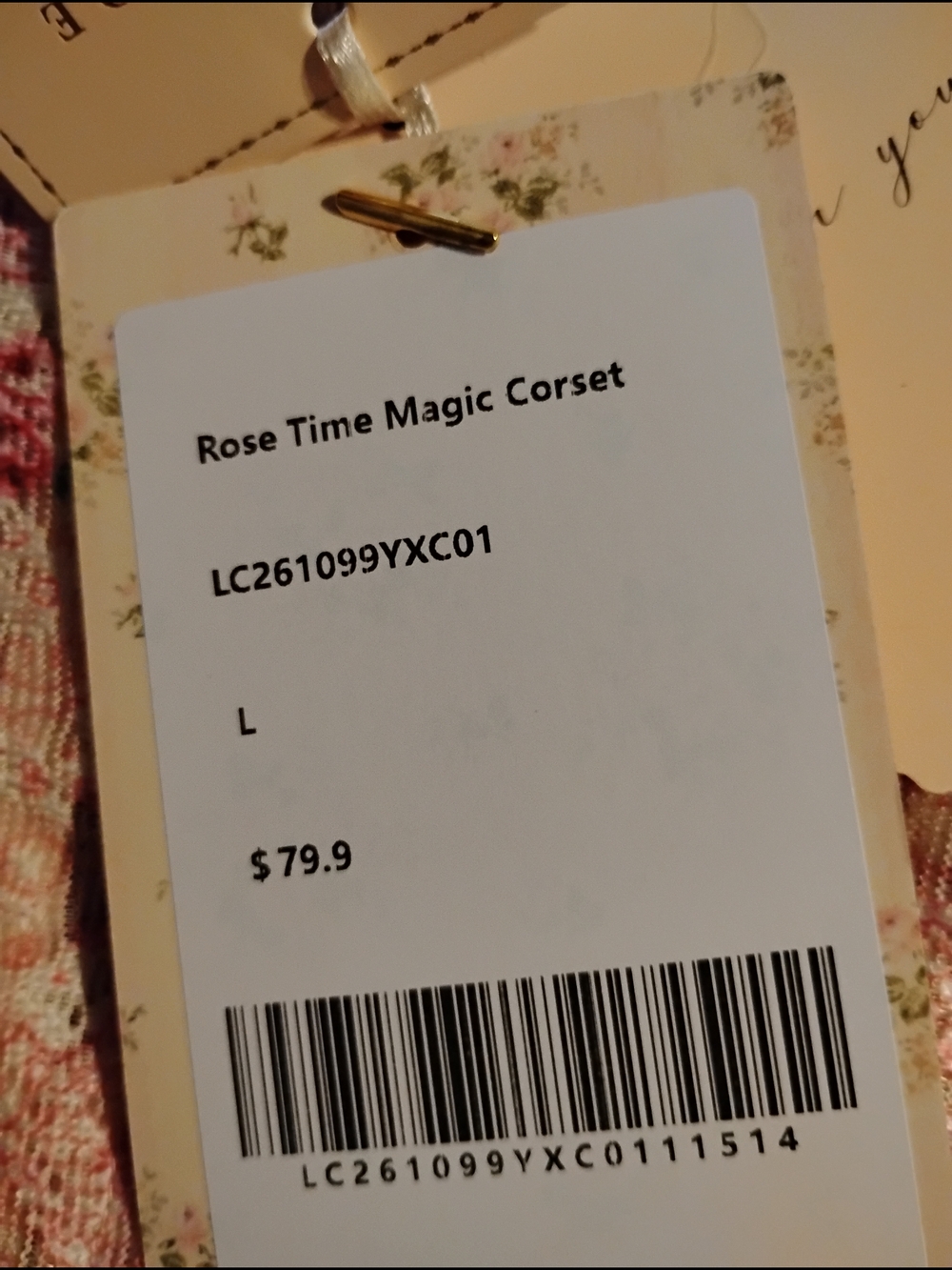 Lacemade Rose Time Magic Corset - Picture 13 of 14